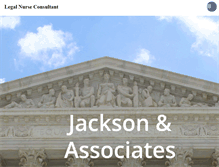 Tablet Screenshot of jacksonassociatesclnc.com
